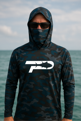 UV блуза FISH ARMY с вградена маска