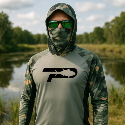 UV блуза PRO HUNTER  с вградена маска