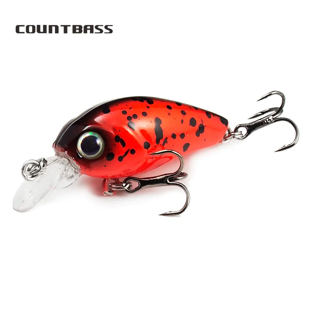 воблер COUNTBASS POWERCHUB  36мм. 4.3г. Sinking