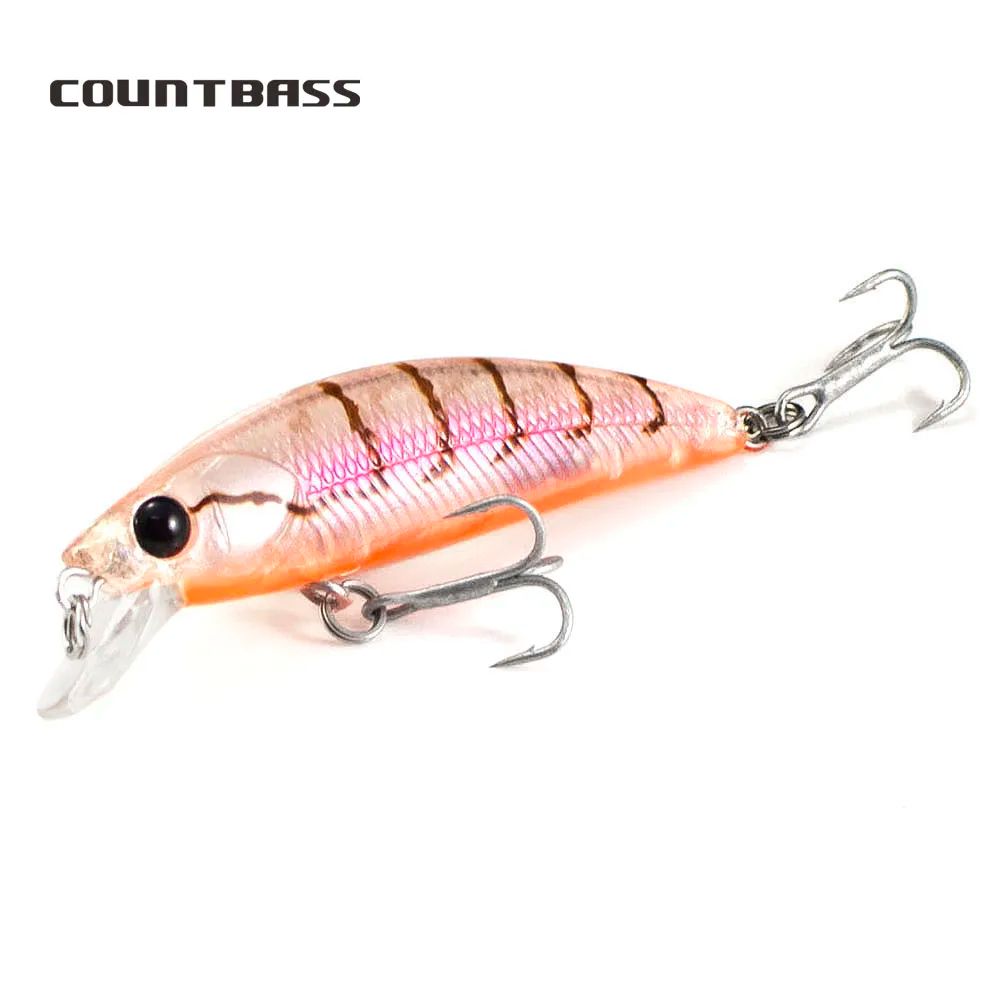 воблер COUNTBASS H006  60мм. 4.9г. Floating