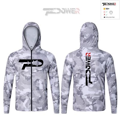 UV горнище с цип Commando gray