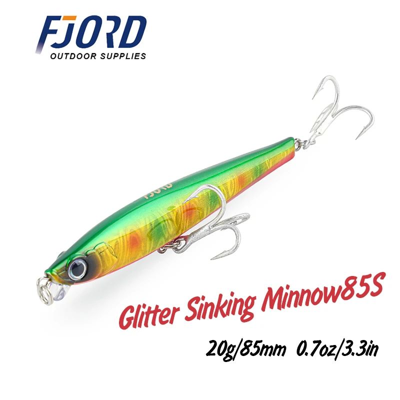 воблер FJORD Gilter Minnow 85мм/20г