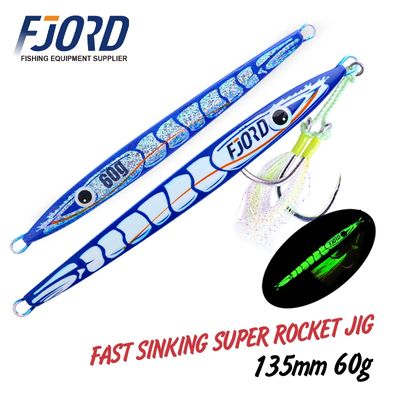 Джиг SUPER ROCKET JIG-FJORD 135мм/ 60г