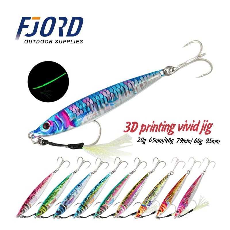 Джиг 3D VIDIA JIG FJORD 20г/30г/40г