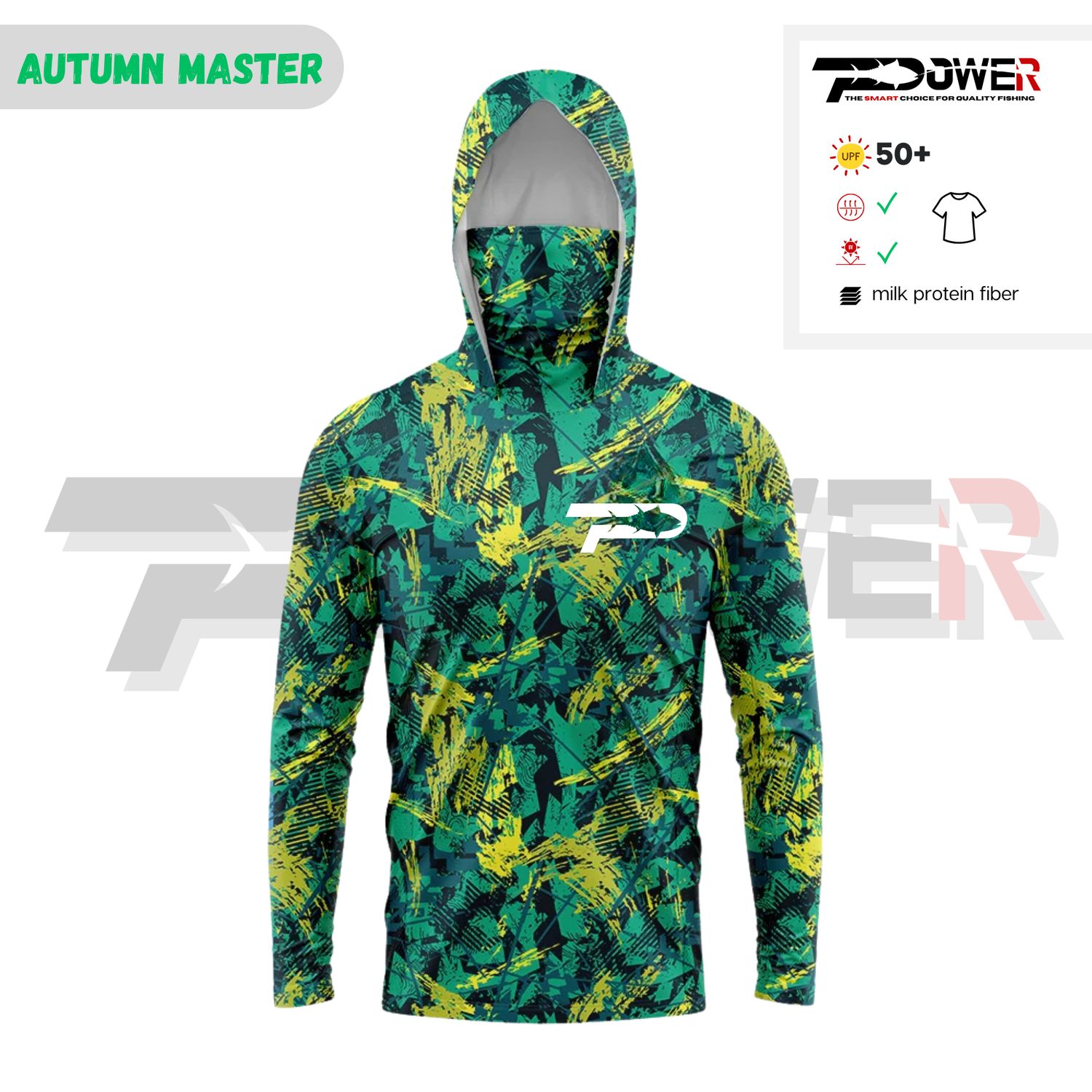 UV блуза AUTUM MASTER с вградена маска