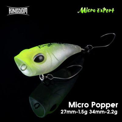 попер КINGDOM Micro Expert 34мм 2.2г