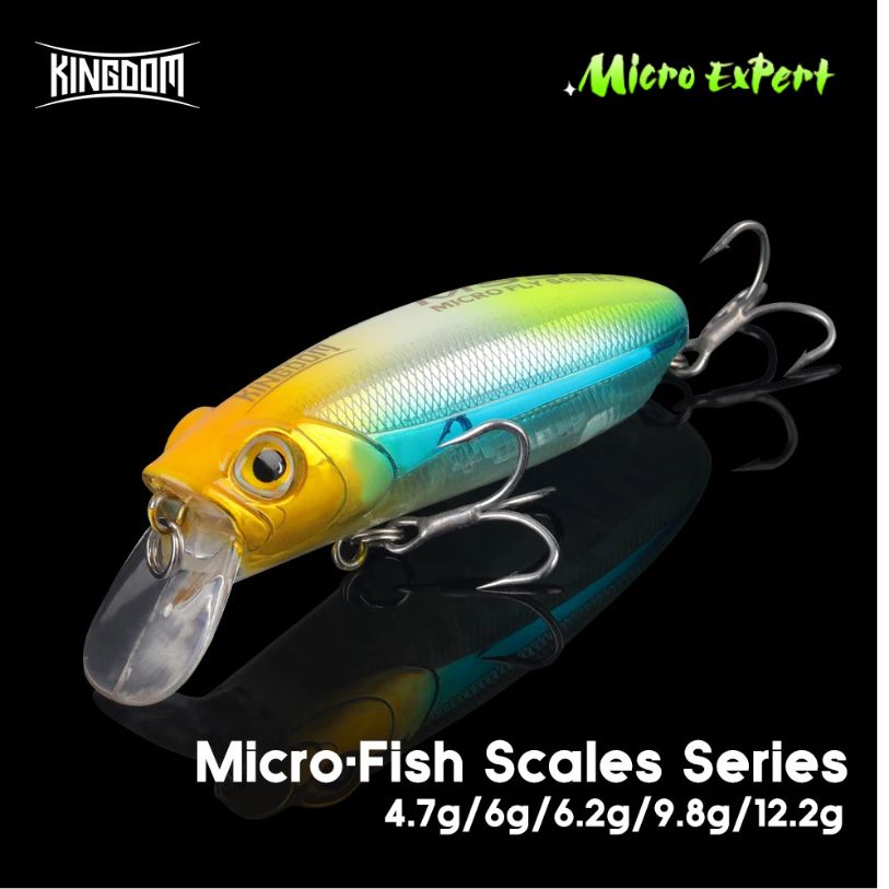 Воблер КINGDOM Micro-Fish Scales Series 45мм/ 52мм