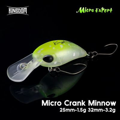 кранк КINGDOM Micro Expert Floating 25мм/ 32мм