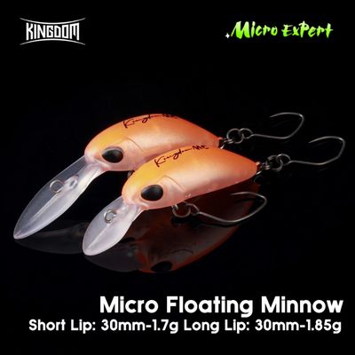 кранк КINGDOM Micro Expert Floating  30мм / 1.7г