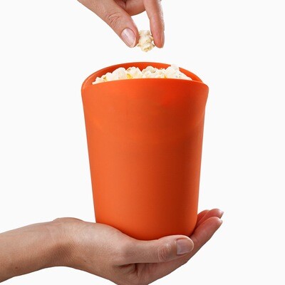 Microwave Silicone Folding Popcorn Bowl