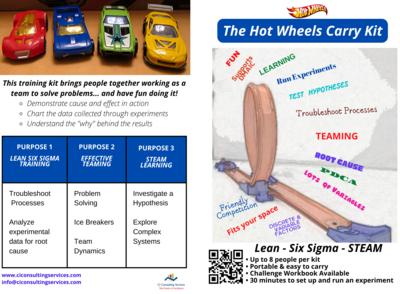 Hot Wheels Dual Track Carry Kit for Instructors and Learners