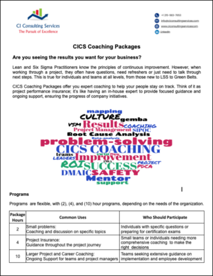 CICS Coaching Services