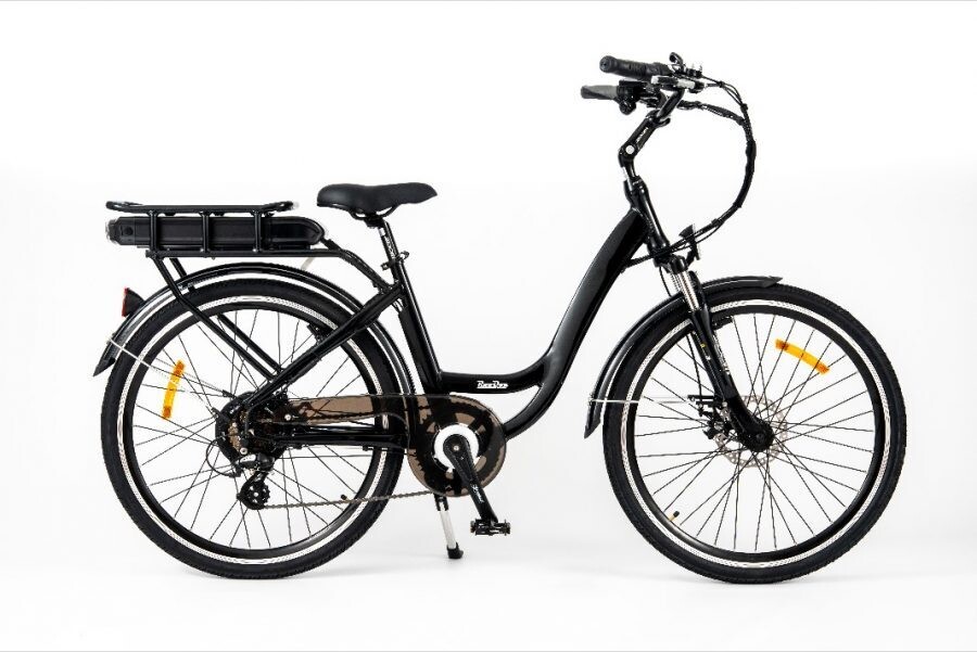 RooDog Chic Small Frame E-Bike, Colour: Glossy Black