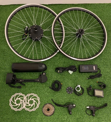 E-BIKE CONVERSION KIT 36v 250 watt 10.4AH LG LI-ION BATTERY 26 inch
