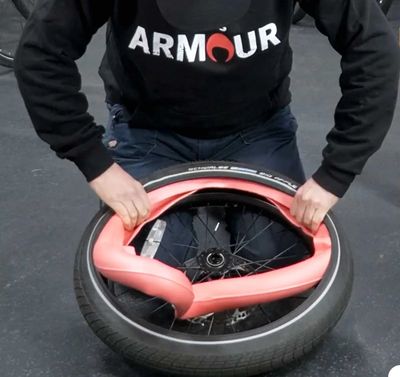 Tannus Armour - Anti-Puncture Armour Inserts (one pair - fitted)