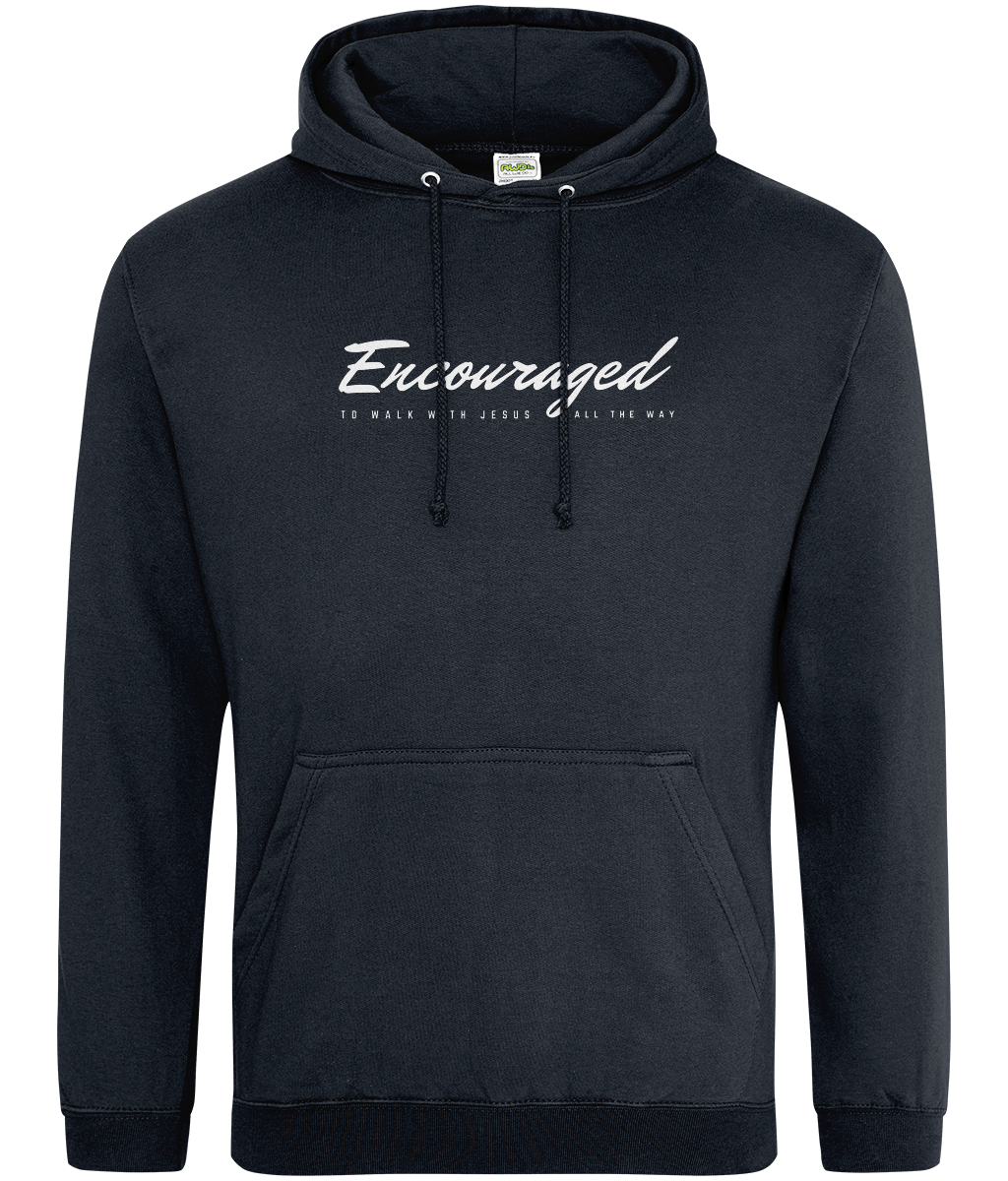 Encouraged Hoodie, Colour: New French Navy