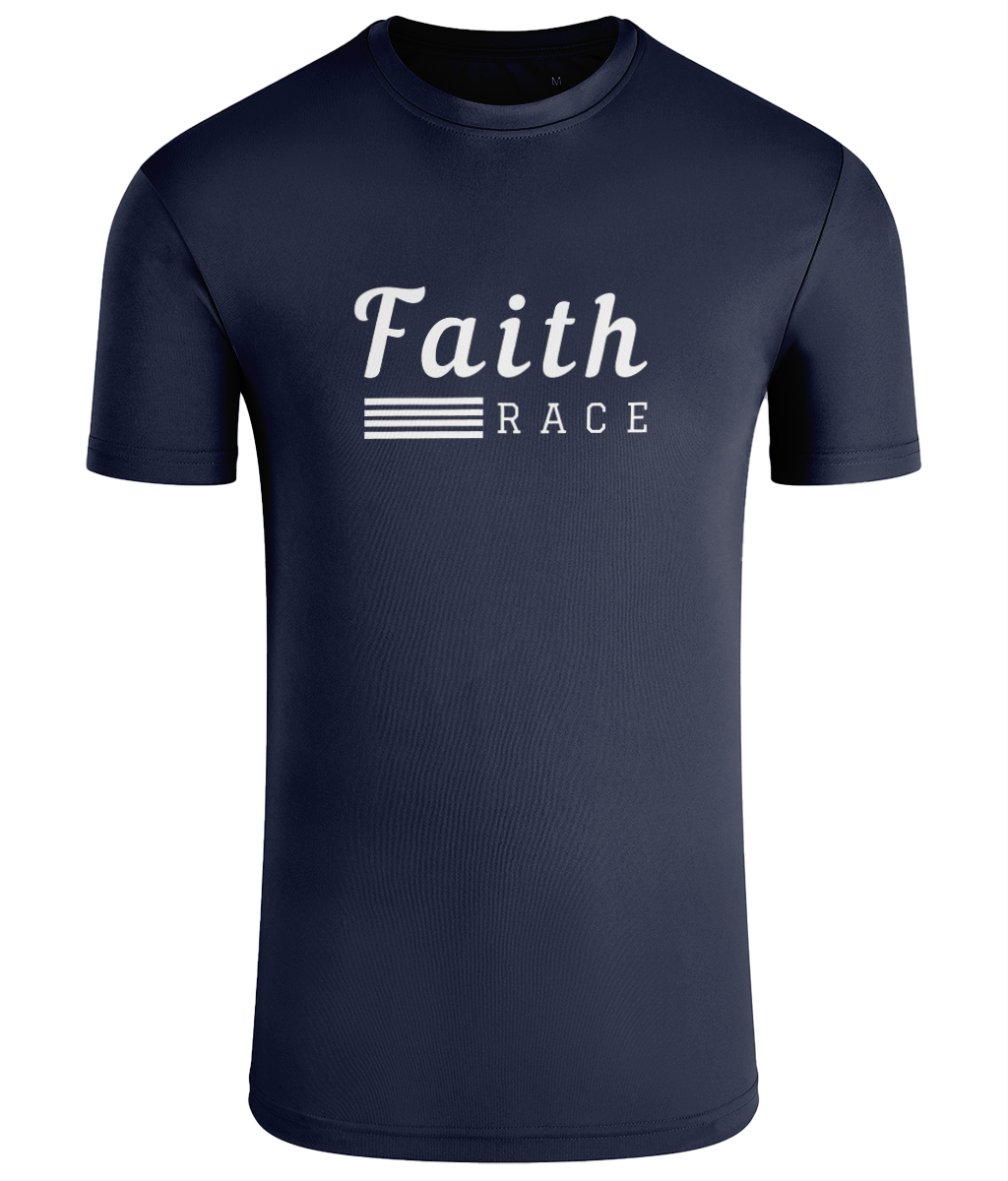 Faith Race Performance T-shirt, Colour: French Navy