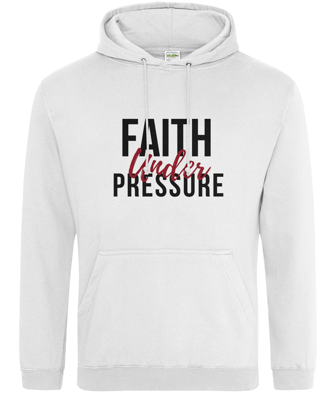 Faith Pressure Under Hoodie