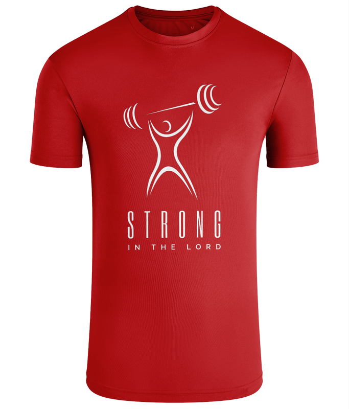 Strong in the Lord Performance T-shirt