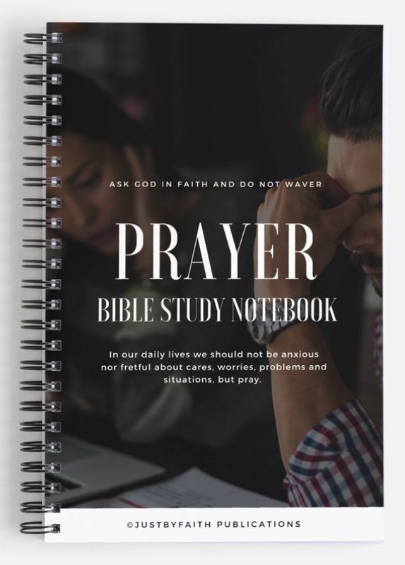 Prayer Study Notebook