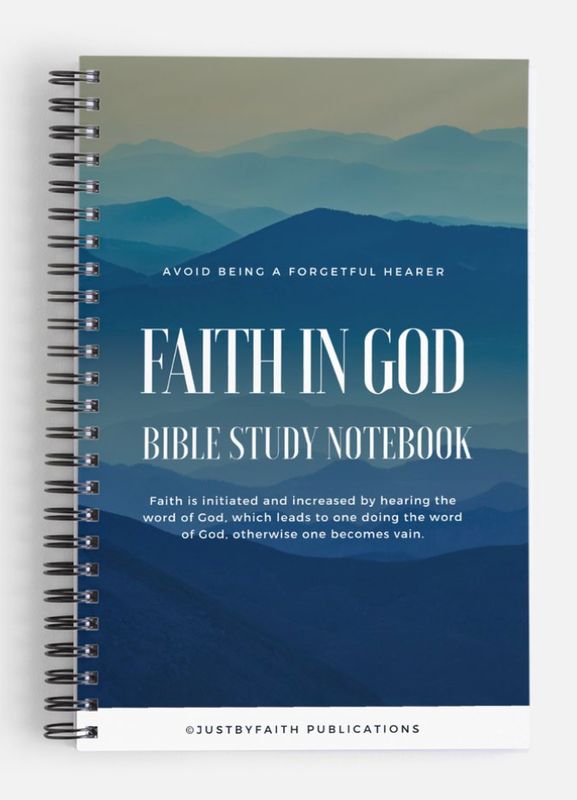 Faith in God Study Notebook
