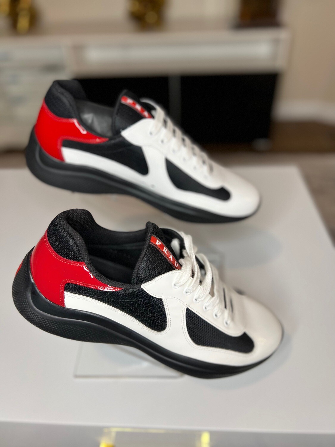 Men&#39;s Prada America&#39;s Cup Sneaker