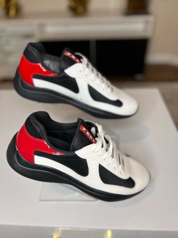Men&#39;s Prada America&#39;s Cup Sneaker