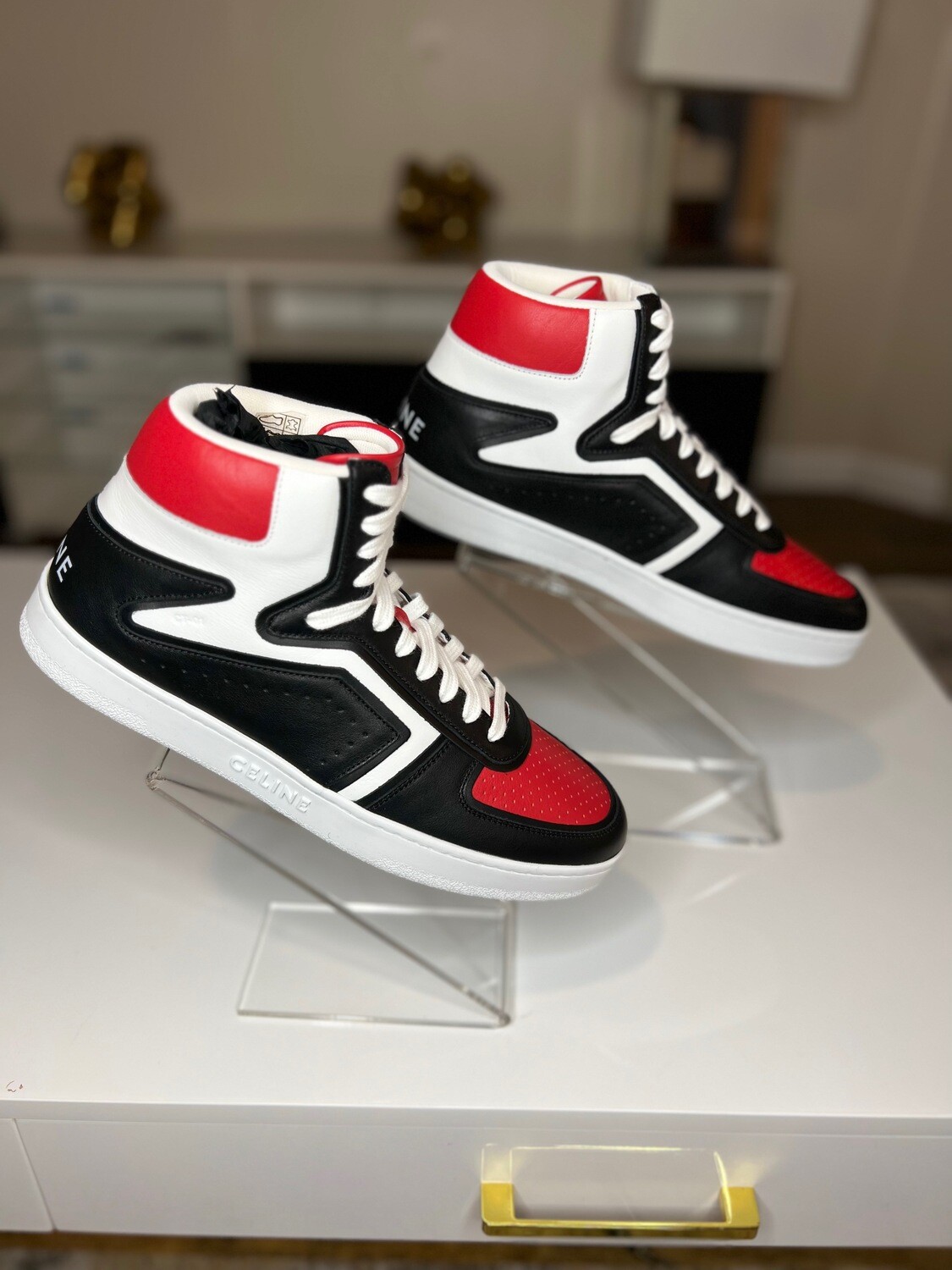 Men&#39;s Celine Hommes Z Trainer CT 01 High Top