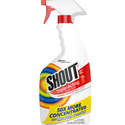 Shout Triple-Acting Laundry Stain Remover (22oz)
