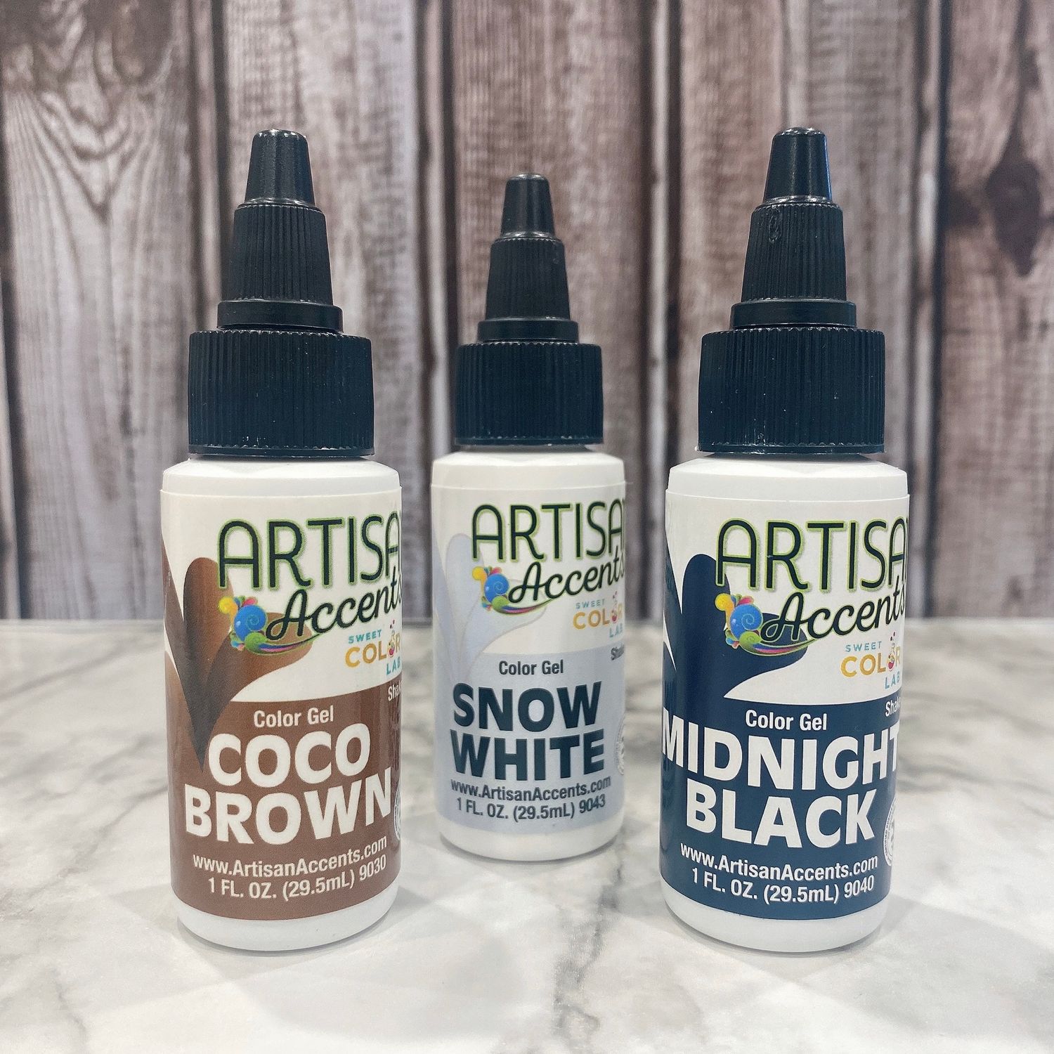 Artisan Accent 1 oz Gel Colors Individual