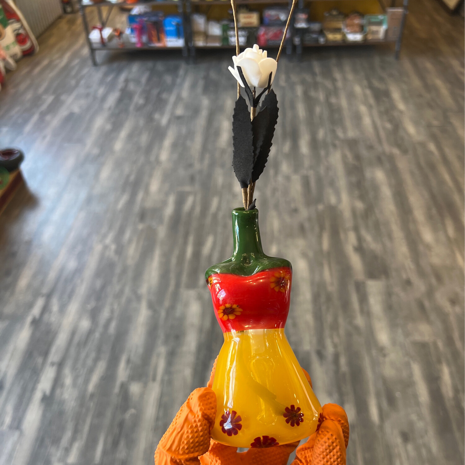Sunflower Sundress Water Pipe