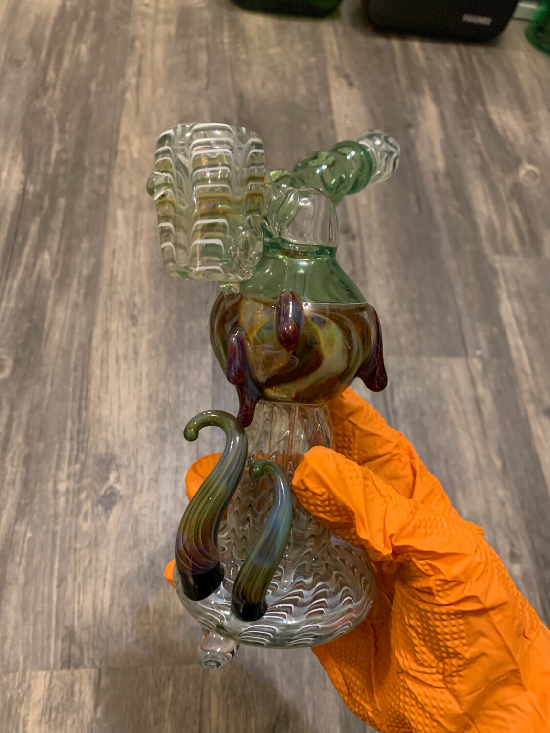 Wrap And Rake Tentacle Bubbler