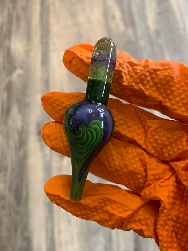 Mossy Ocean Bubble Carb Cap