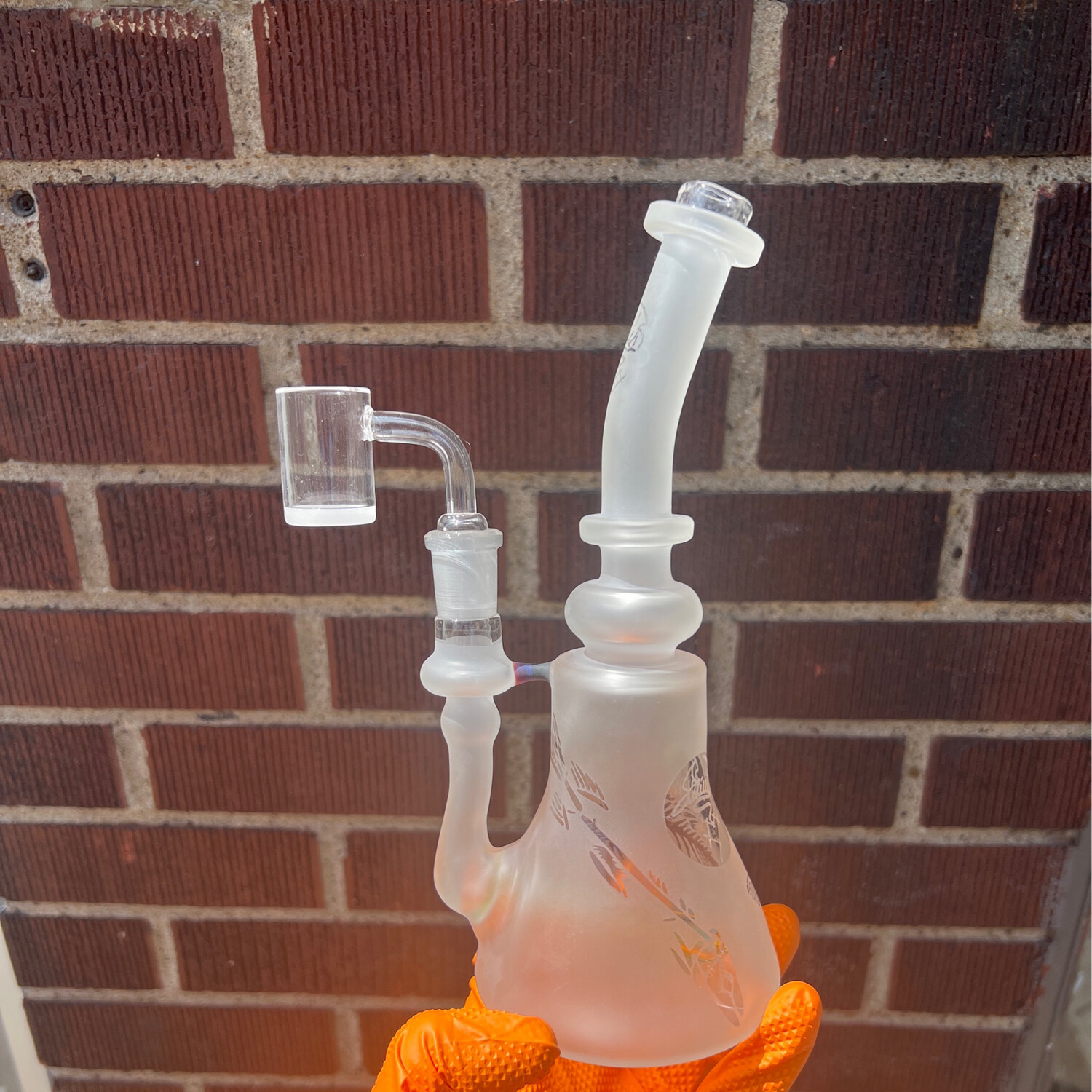 Sand Blasted Sea Bones 14mm