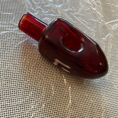 Dreidel Bowl Red