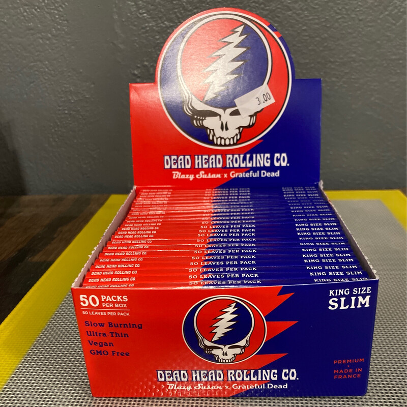 Dead Head Rolling Papers King Slim