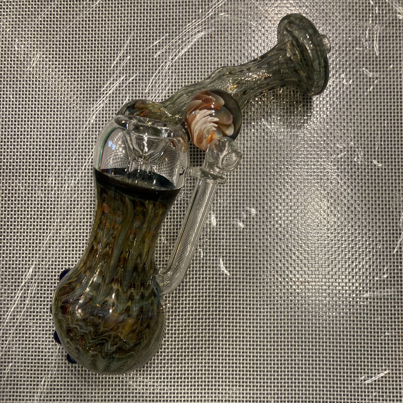 Blue Wave Lotus Pipe