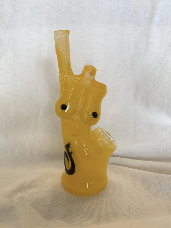 Zam_chaostheory Handblown Curated Flame Bangin Body Bong