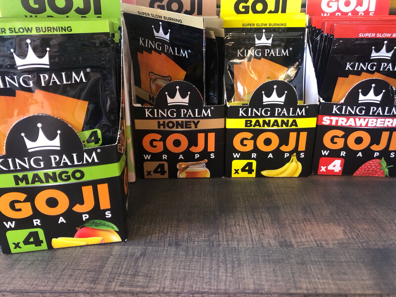 King Palm Goji Wrap 4 Packs
