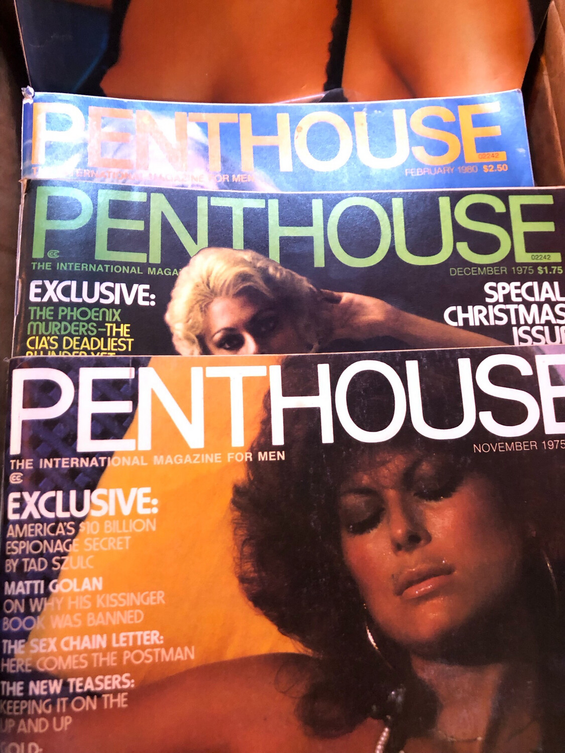 Vintage Penthouse Magazines By Issue