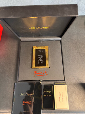 S.T. Dupont Paris Limited Edition Picasso Jeroboam Table Lighter