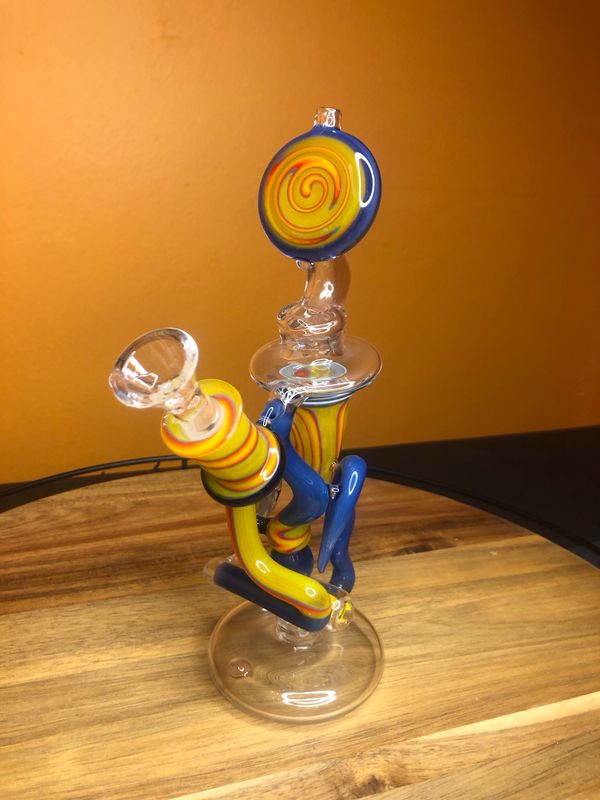 Sonic Swirls Wigwag Crazy Heady Water Piece