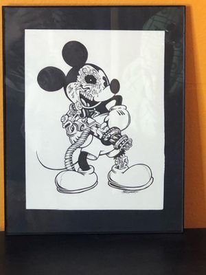 Cyborg Mickey Matt Gondek Original Cyborg Mickey Matt Gondek Original