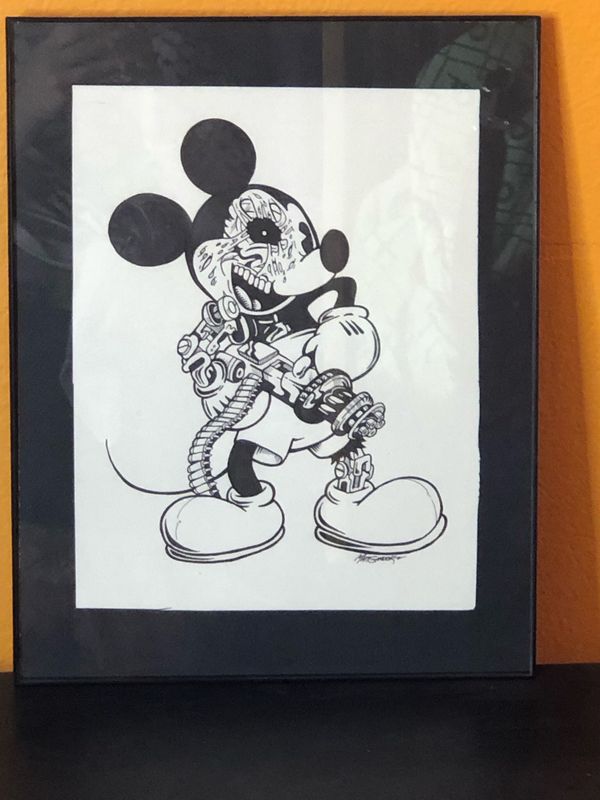 Cyborg Mickey Matt Gondek Original