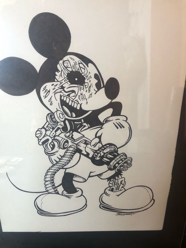 Cyborg Mickey Matt Gondek Original