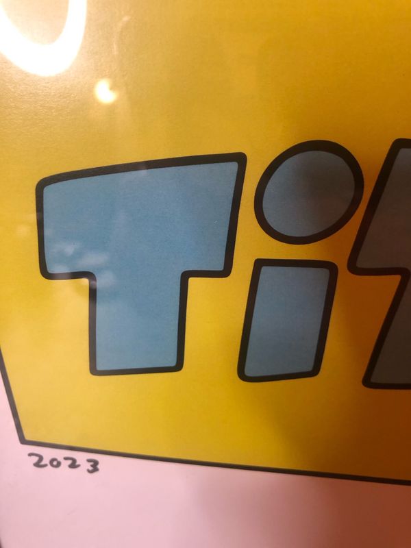 Nice Tits Numbered Framed Fucci Print