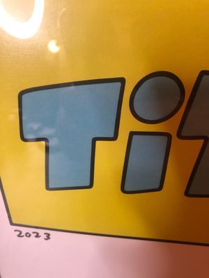 Nice Tits Numbered Framed Fucci Print