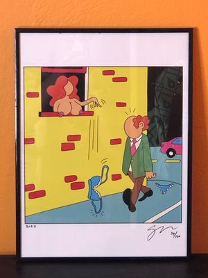 Don’t Litter Numbered Framed Fucci Print Don’t Litter Numbered Framed Fucci Print