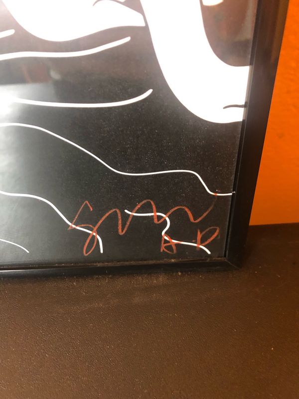 Very Good Friends Numbered Framed Fucci Print