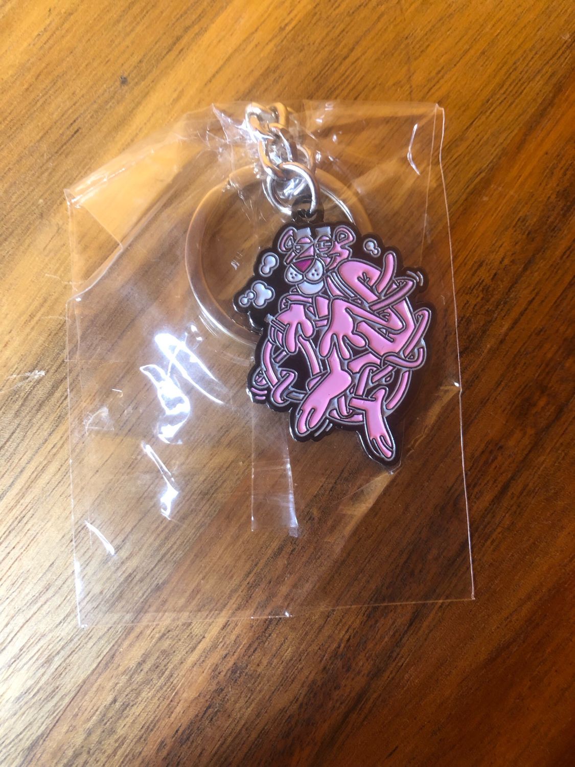 Ermsy Limited Run Don’t Do Soft Drugs Pink Panther Keychain